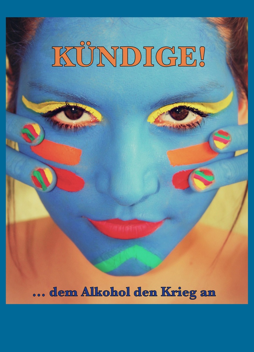 Alkohol-Kriegerin: Schülerinnen aus Gera gewinnen / DAK-Plakatwettbewerb &quot;bunt statt blau - Kunst gegen Komasaufen&quot; / Bundesdrogenbeauftragte ehrt Bundessieger in Berlin (BILD)