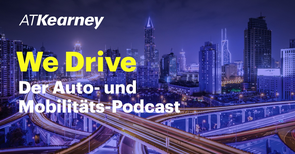 Experten-Podcast &quot;We Drive&quot; zu Auto- und Mobilitätsthemen