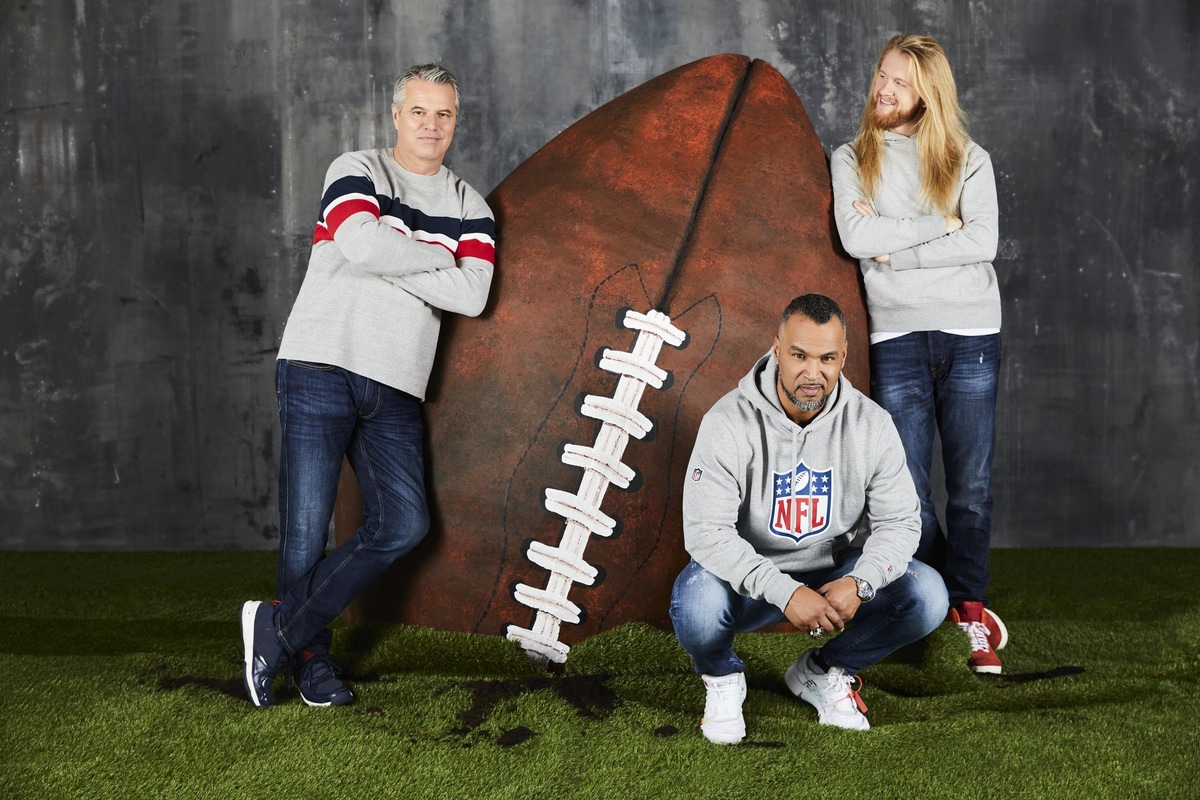 Super-Bowl-Team steht: Björn Werner, Patrick Esume, Jan Stecker und &quot;Icke&quot; fliegen für ProSieben nach Atlanta / Halbfinale live in der Primetime