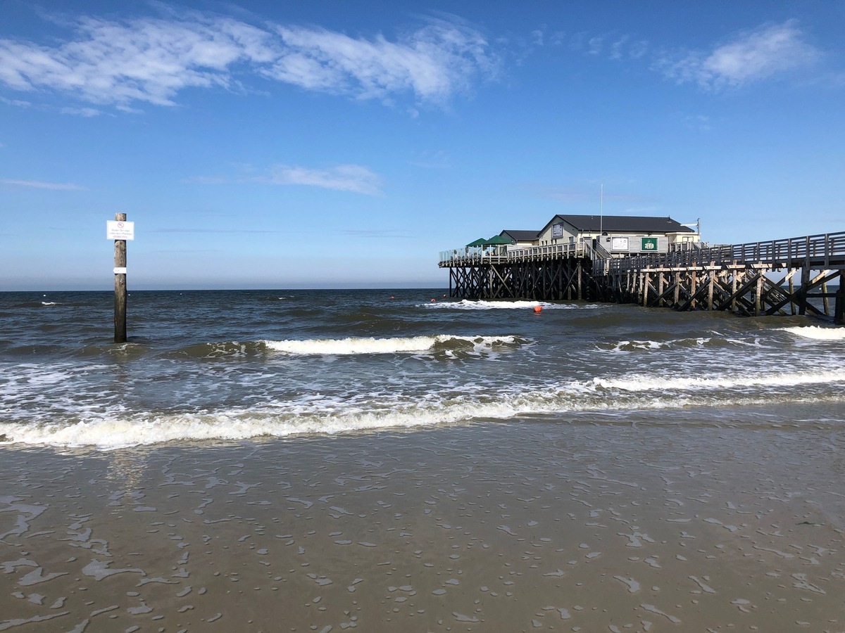 St. Peter-Ording: Weiterhin viel Bewegung am Ordinger Strand