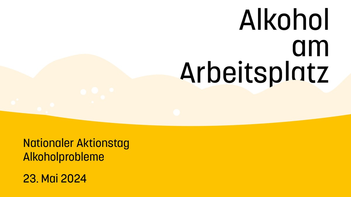 Aktionstag Alkoholprobleme 2024: Alkohol am Arbeitsplatz