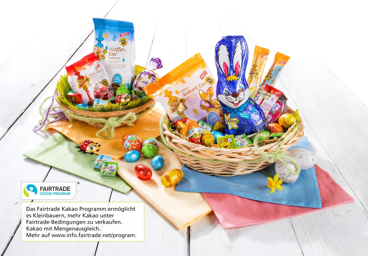 NORMA: Zu Ostern wieder fair naschen mit Fairtrade-Kakao / Nürnberger Discounter setzt bei Kakao auf verlässliche Standards (FOTO)