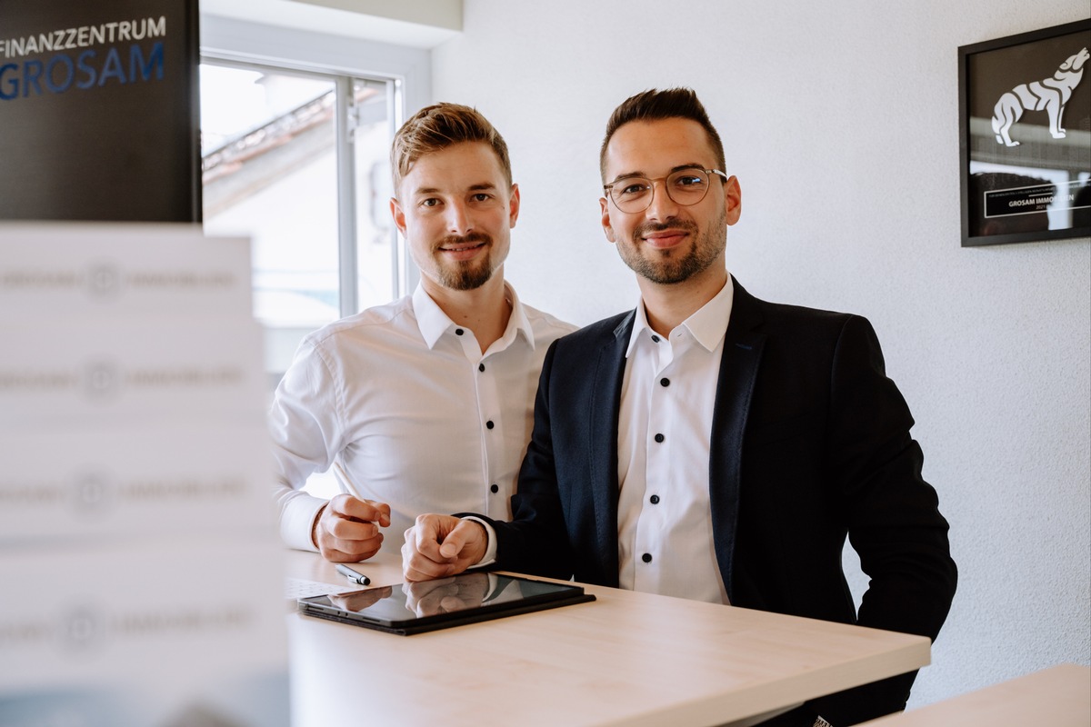 Daniel und Matthias Grosam von der Grosam Immobilien GmbH raten zum Immobilienkauf: Wieso die Zinssenkung jetzt genutzt werden sollte