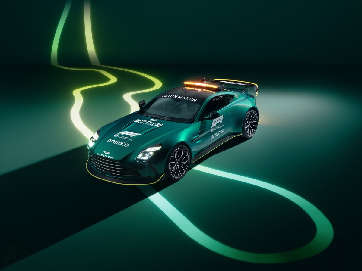 Fastest ever Aston Martin Vantage turns up the intensity as new Official Safety Car of Formula 1®