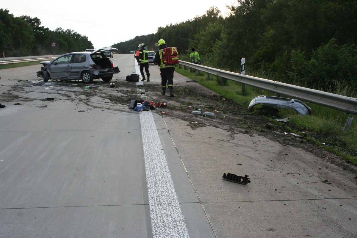 POL-PDKL: A6/Wattenheim, Kollision nach Überholvorgang