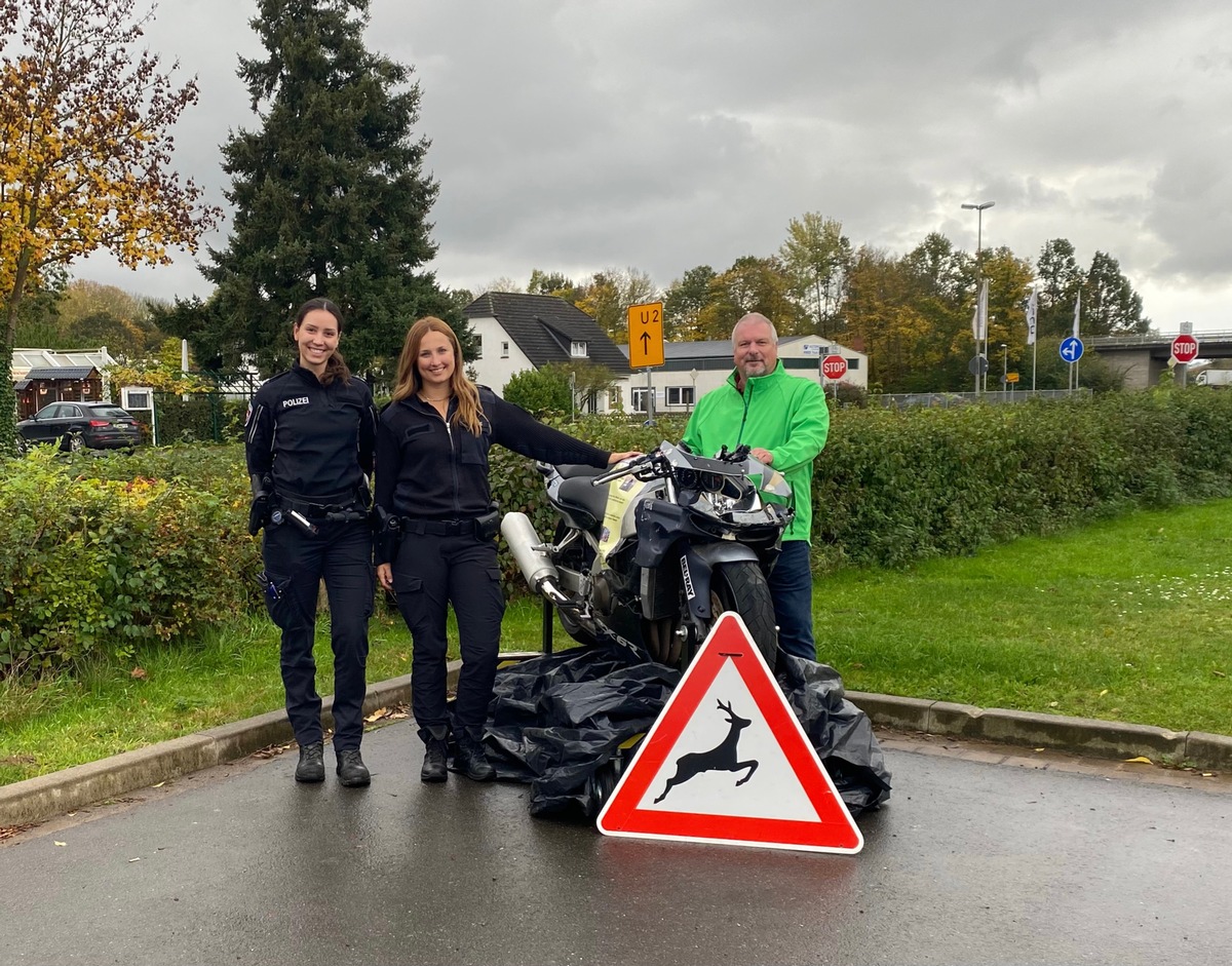 POL-NI: Unfall-Krad bei der Verkehrssicherheitswoche in Stolzenau