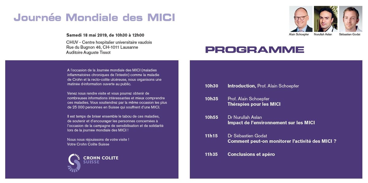 MSD soutient l&#039;initiative d&#039;information lors de la Journée mondiale des MICI 2019