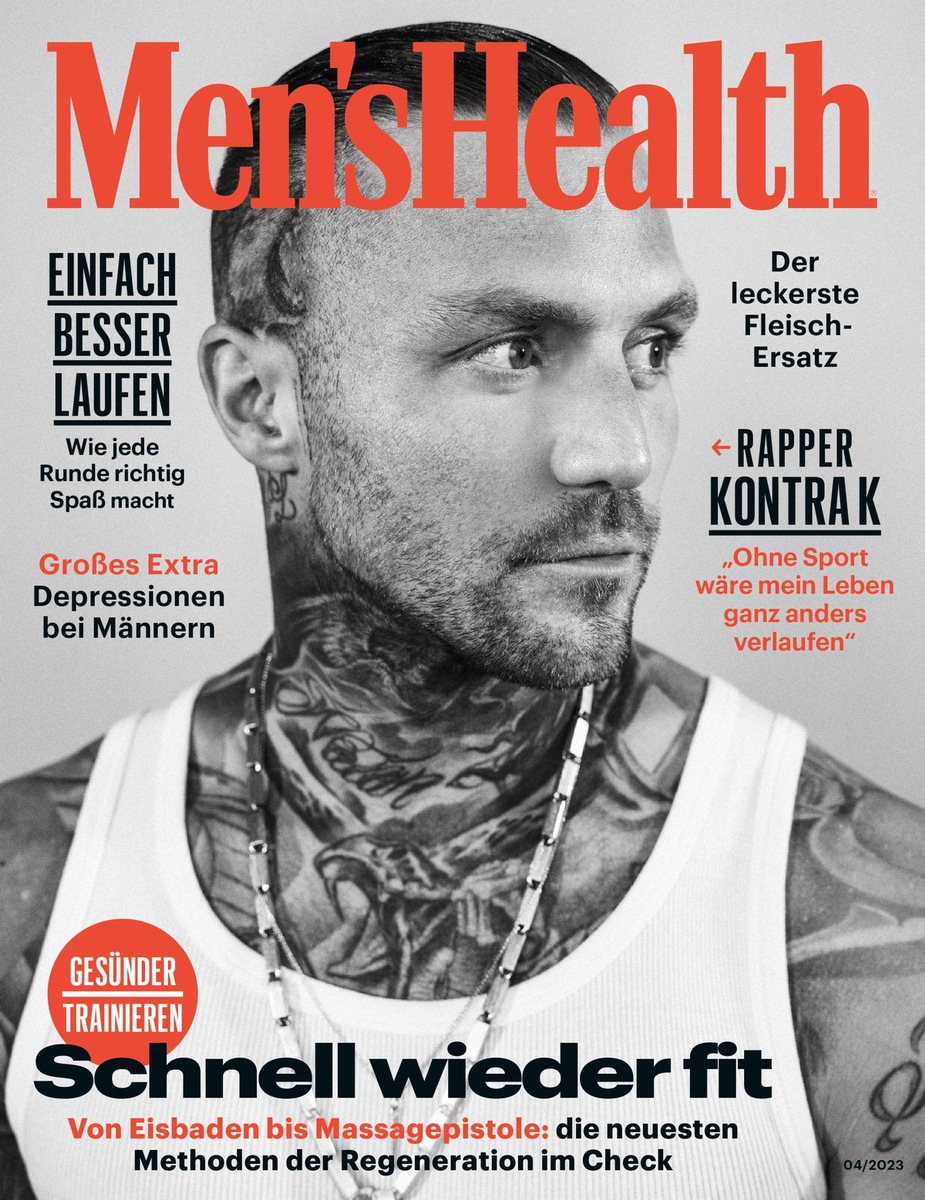 Rapper Kontra K bei Men&#039;s Health: &quot;Ohne Sport wäre mein Leben mit Sicherheit anders verlaufen.&quot;