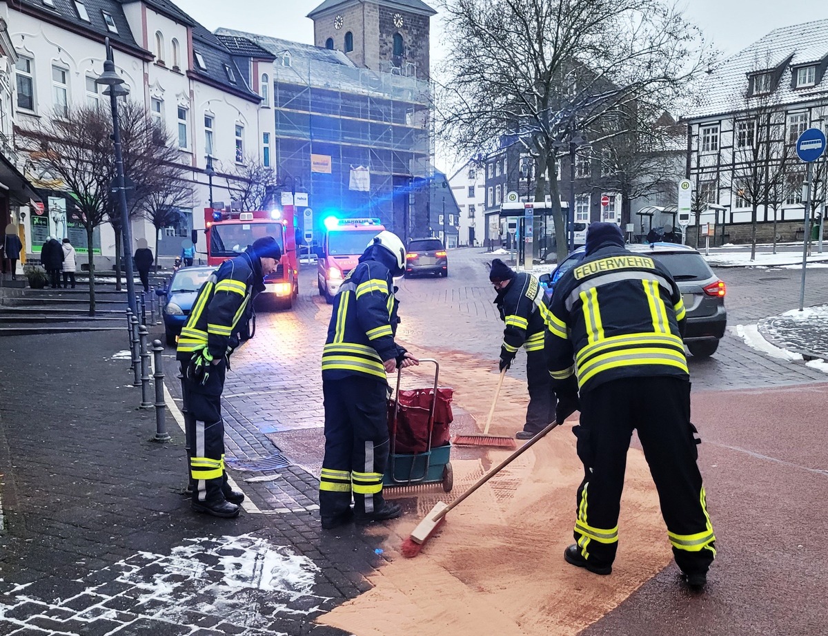 FW-EN: Zwei Ölspuren im Stadtgebiet - Städteübergreifende Zusammenarbeit