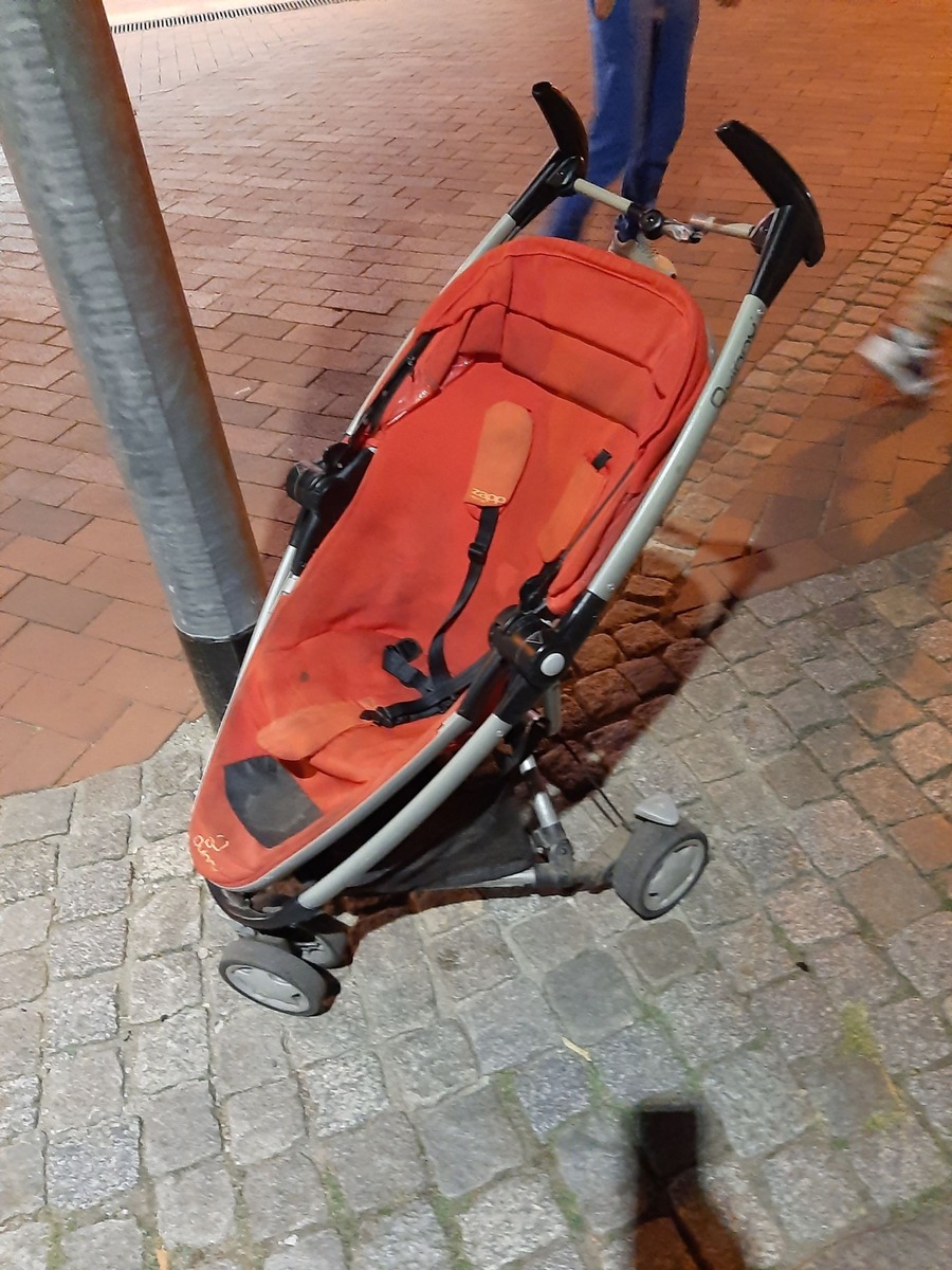 POL-SE: Wedel - Kinderwagen sichergestellt - Eigentümer gesucht