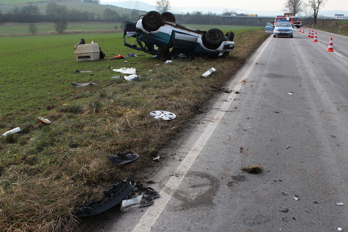 POL-PDKL: Unfall mit schwerverletzter Person