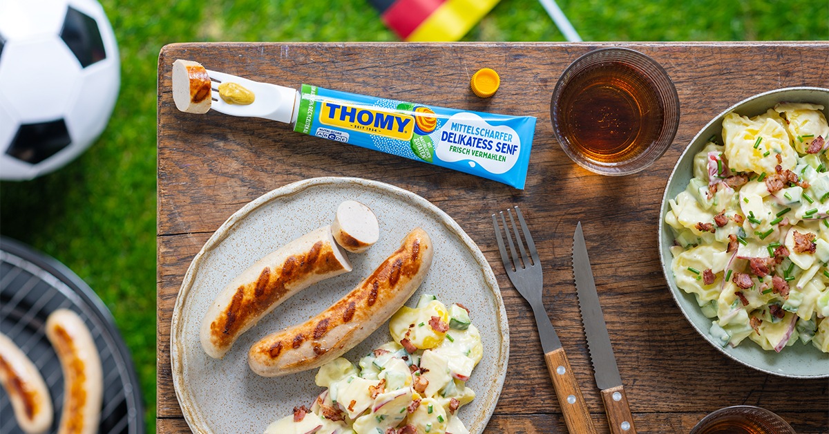 Der perfekte Begleiter für Grillwürstchen-to-go: Thomy Saurk ist jetzt limitiert im Handel erhältlich