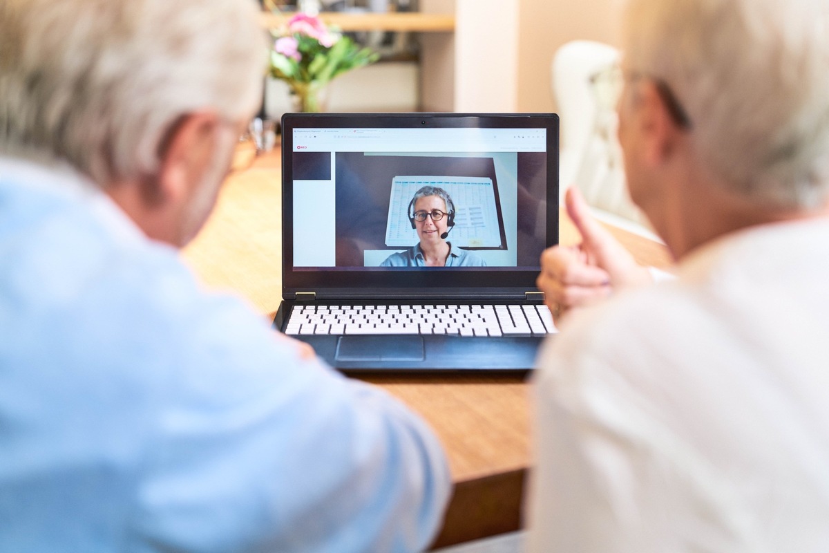 In drei Schritten zur Pflegeberatung per Videogespräch