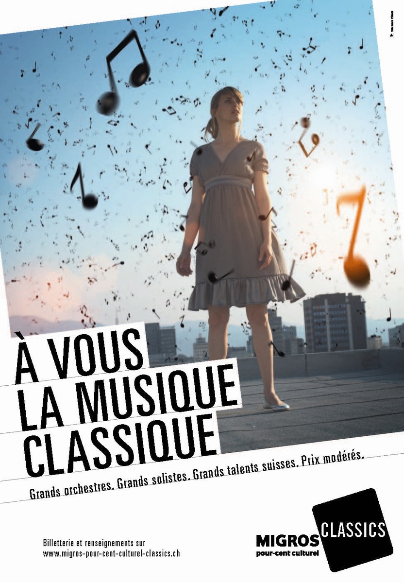 Grands Orchestres. Grands solistes. Grands talents suisses. Prix modérés.  Au revoir, les Concerts-Club. Bienvenue les Migros-Pour-cent-culturel-Classics