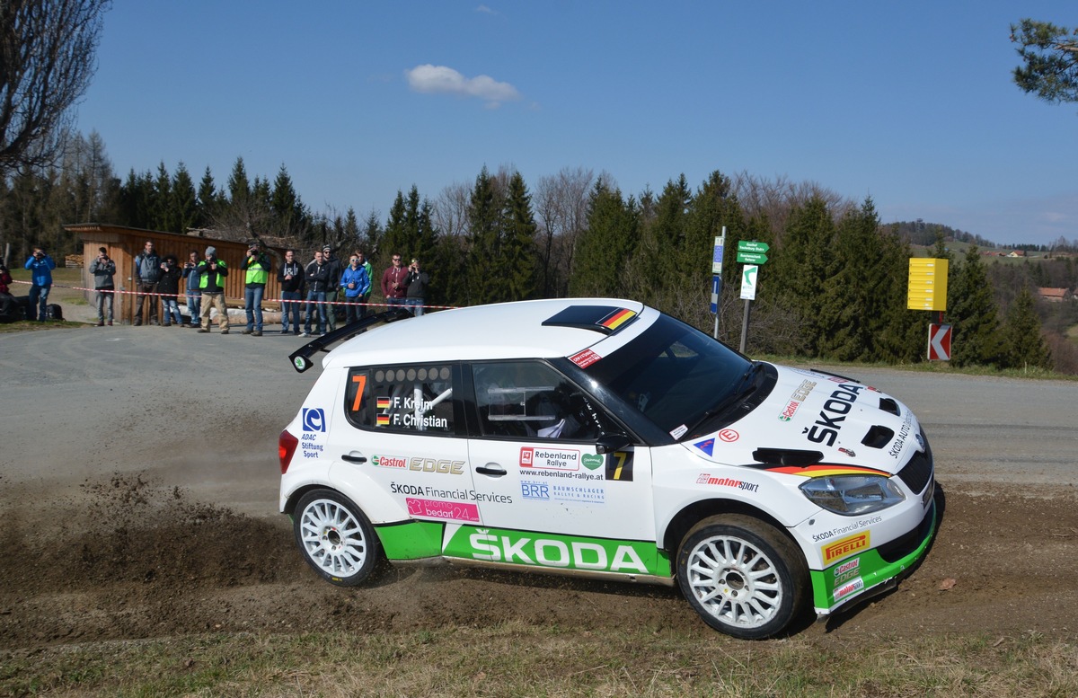 SKODA Talent Fabian Kreim sammelt bei internationalem Debüt wichtige Erfahrungen und zweiten Podestplatz in Folge (FOTO)