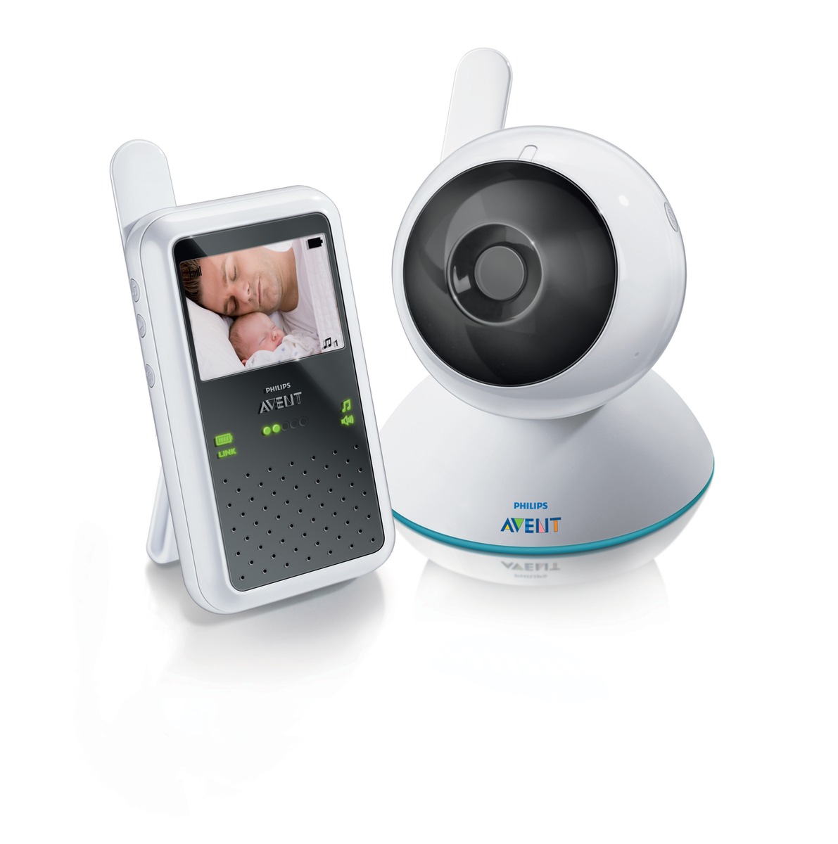 Schlaf, Kindlein schlaf - mit dem neuen Video Monitor von Philips AVENT haben Eltern ihr Baby Tag und Nacht im Blick (mit Bild)