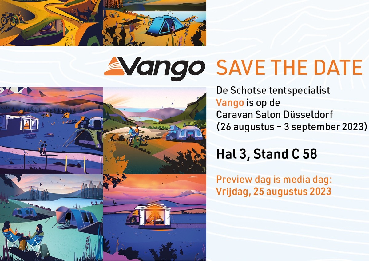 Onthoud de datum: Vango op de Caravan Salon in Düsseldorf