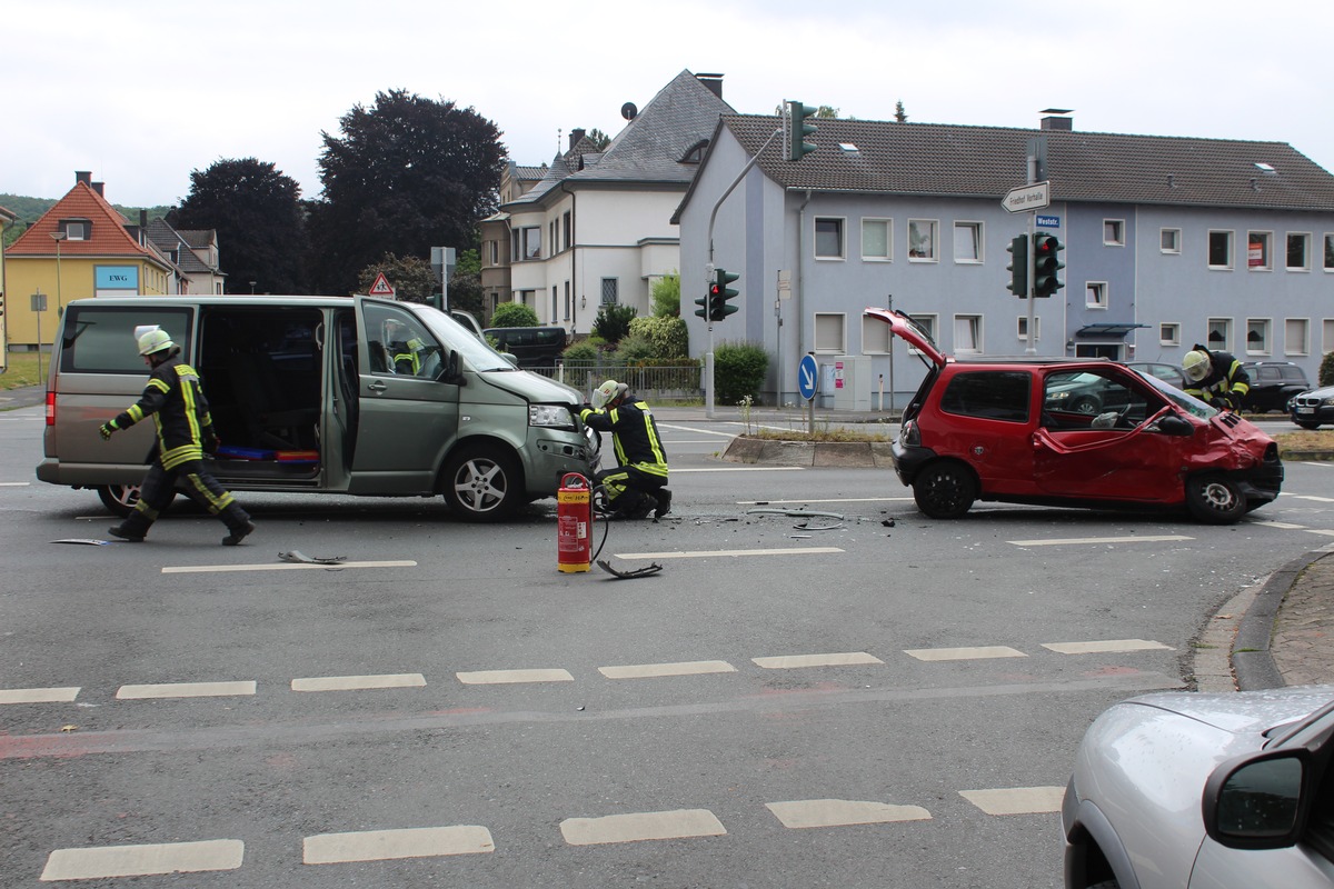 POL-HA: Verkehrsunfall mit Verletzten