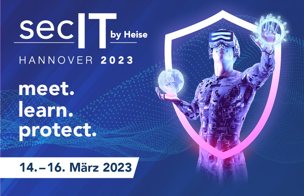 secIT by Heise steht unter dem Motto &quot;meet. learn. protect&quot; / Die Kongressmesse für Security-Experten