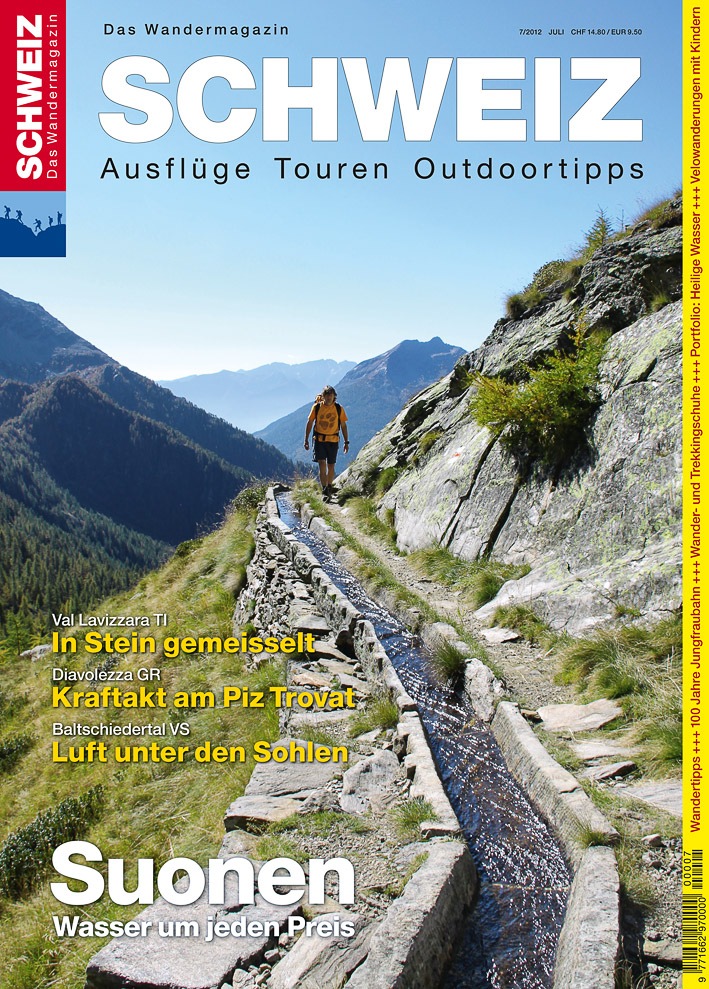 Wandermagazin SCHWEIZ im Juli_2012: Suonen