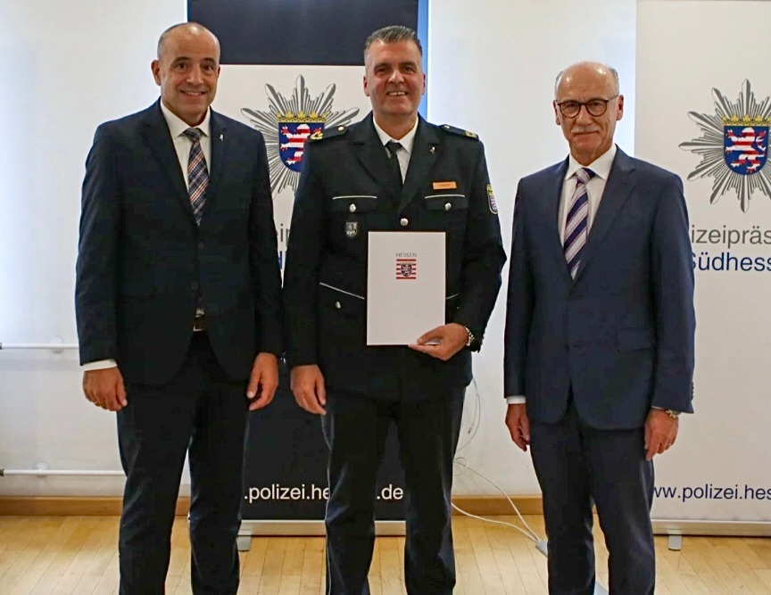 POL-DA: Südhessen: Dirk Fornoff ist der neue Polizeivizepräsident im Polizeipräsidium Südhessen