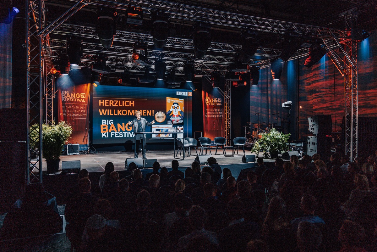 BIG BANG KI Festival 2025 am 10. und 11. September in Berlin / Europas größtes KI-Event setzt Maßstäbe / Frank Thelen, Richard David Precht und Marie-Christine Ostermann als erste Speaker bestätigt