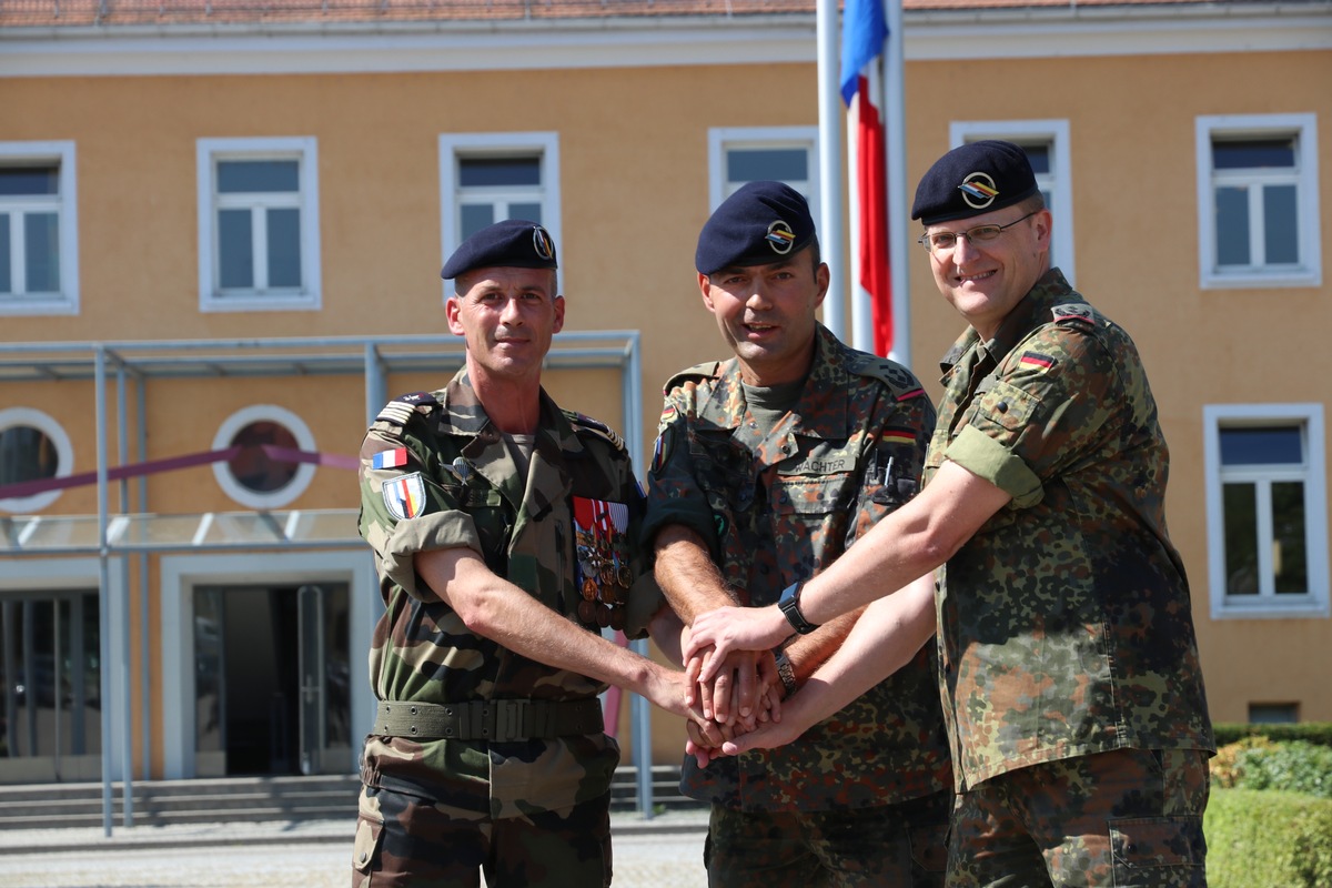 Personalwechsel im Stab der Deutsch-Französischen Brigade