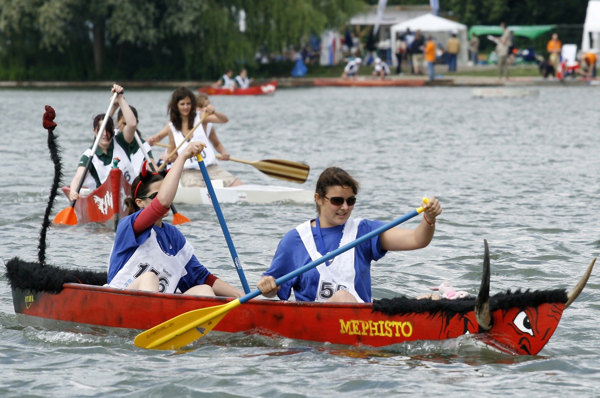 12. Deutsche Betonkanu-Regatta - Neuer Teilnehmerrekord erwartet