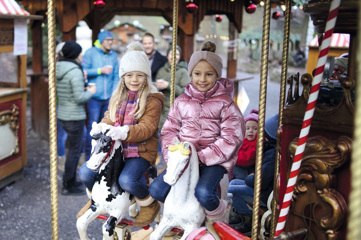 Weihnachtszeit im Wildparadies Tripsdrill