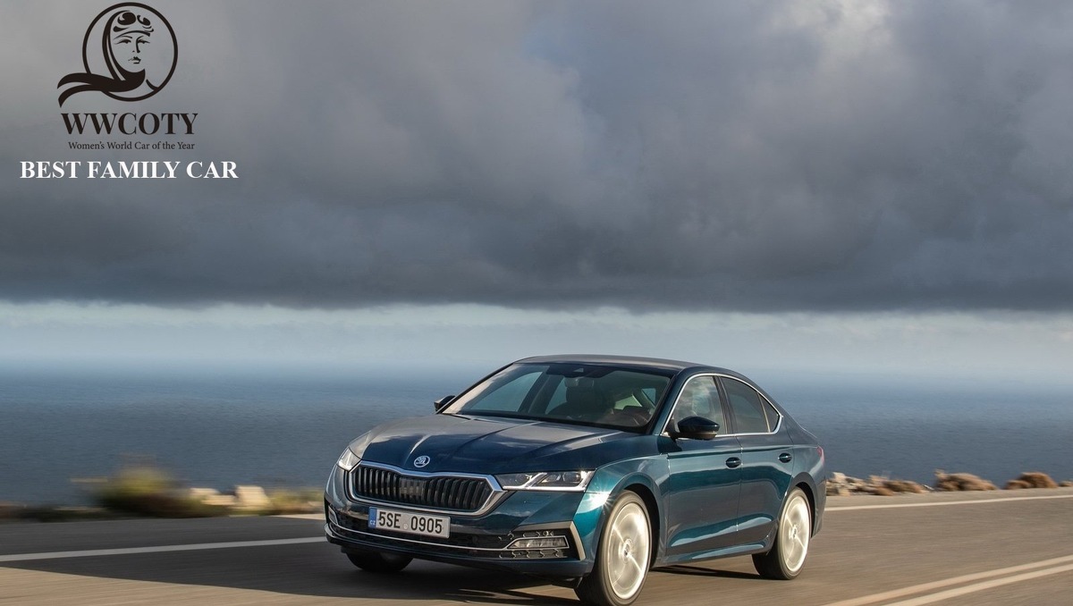 ŠKODA OCTAVIA gewinnt in der Kategorie ,Family Car‘ beim ,Women’s World Car of the Year 2020‘-Award