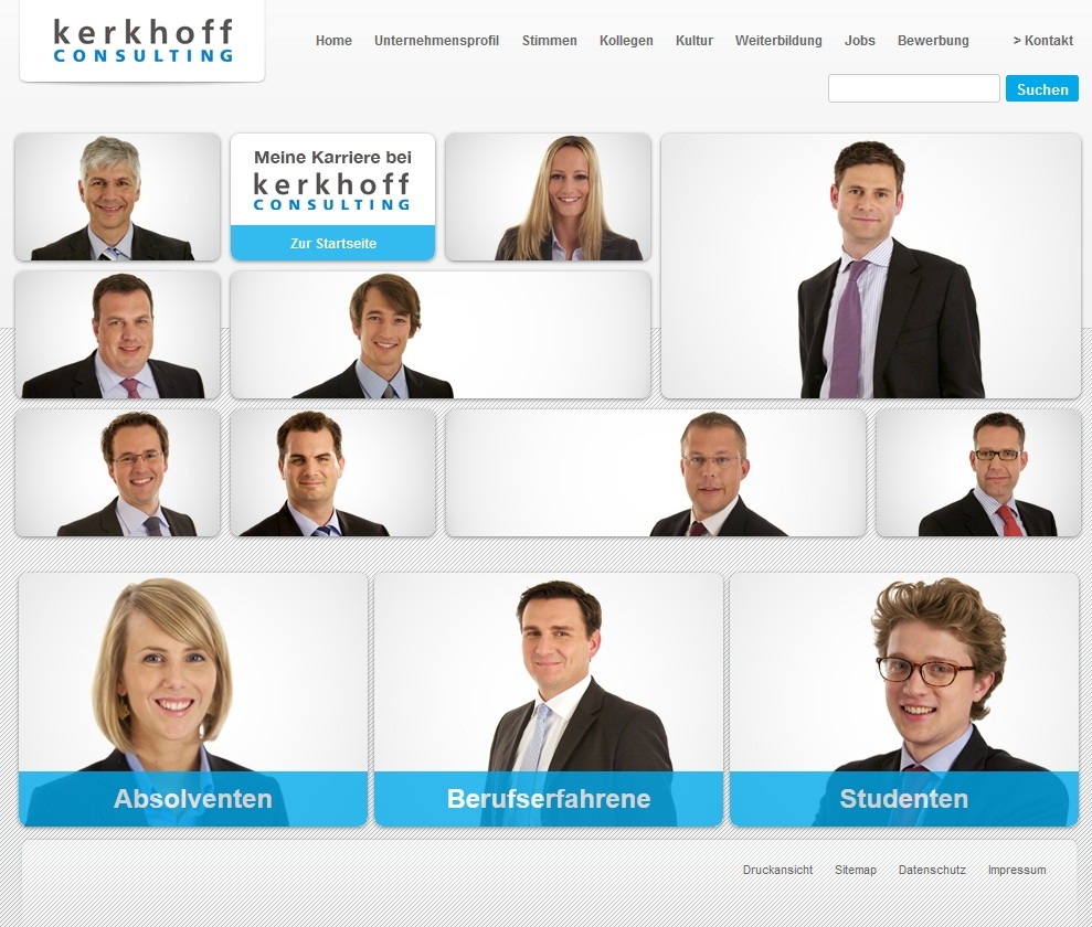 Kerkhoff Consulting mit neuer Karriere-Website