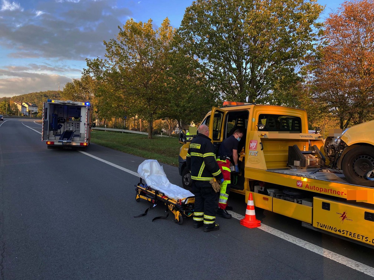 FW-EN: Angeblicher Verkehrsunfall Hagener Straße - Erstversorgung und Sicherungseinsatz auf der Hagener Straße