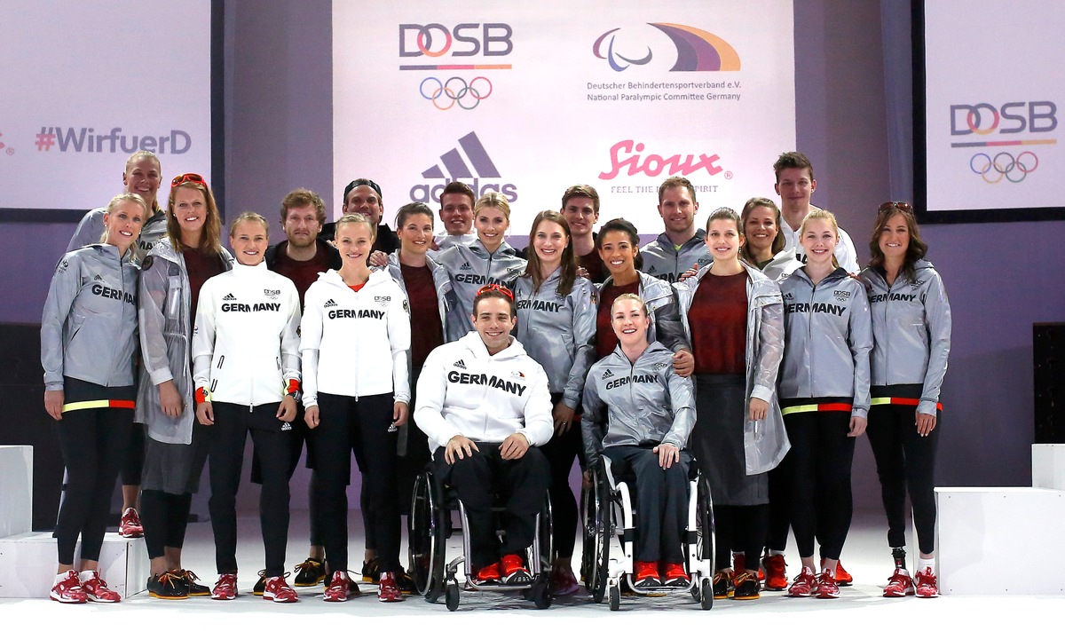 Erfolgsanziehend: Bekleidung für Rio 2016 / Outfits von Adidas und Sioux für Olympische und Paralympische Spiele