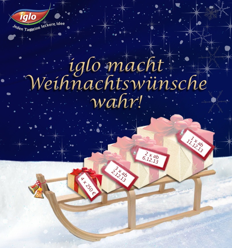 iglo Weihnachtswunsch-Aktion: Das wünscht sich Deutschland zu Weihnachten (FOTO)