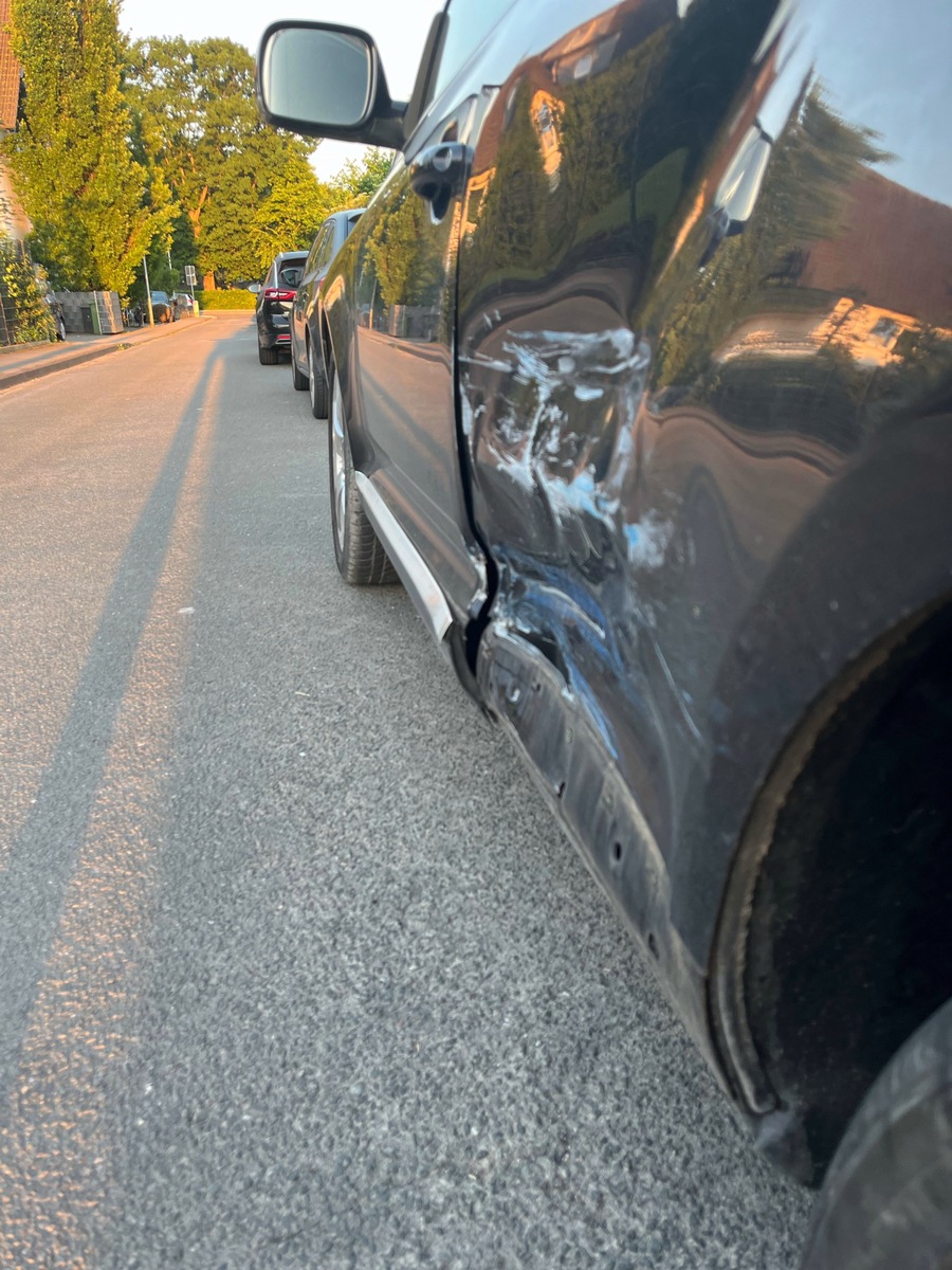 POL-SO: Fahrer flüchtet nach Zusammenstoß