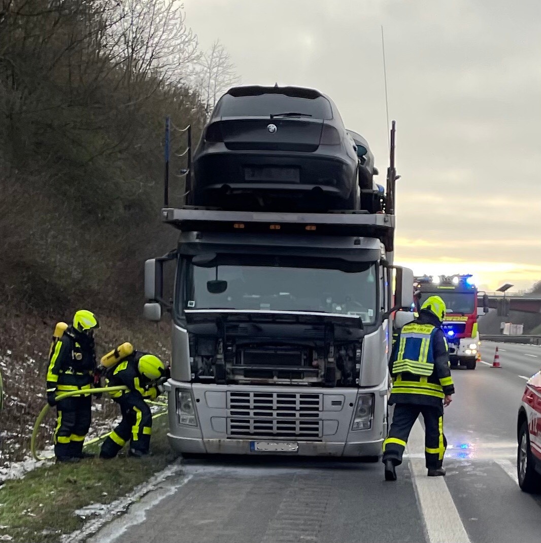 FW-EN: LKW-Brand auf der Autobahn A1