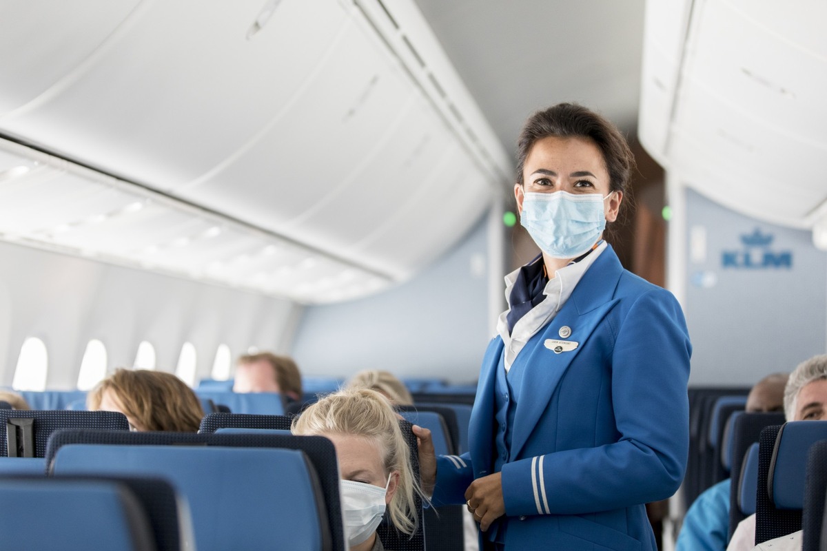 Medieninformation: KLM gewinnt Diamond Award als beste Fluggesellschaft für Health Safety