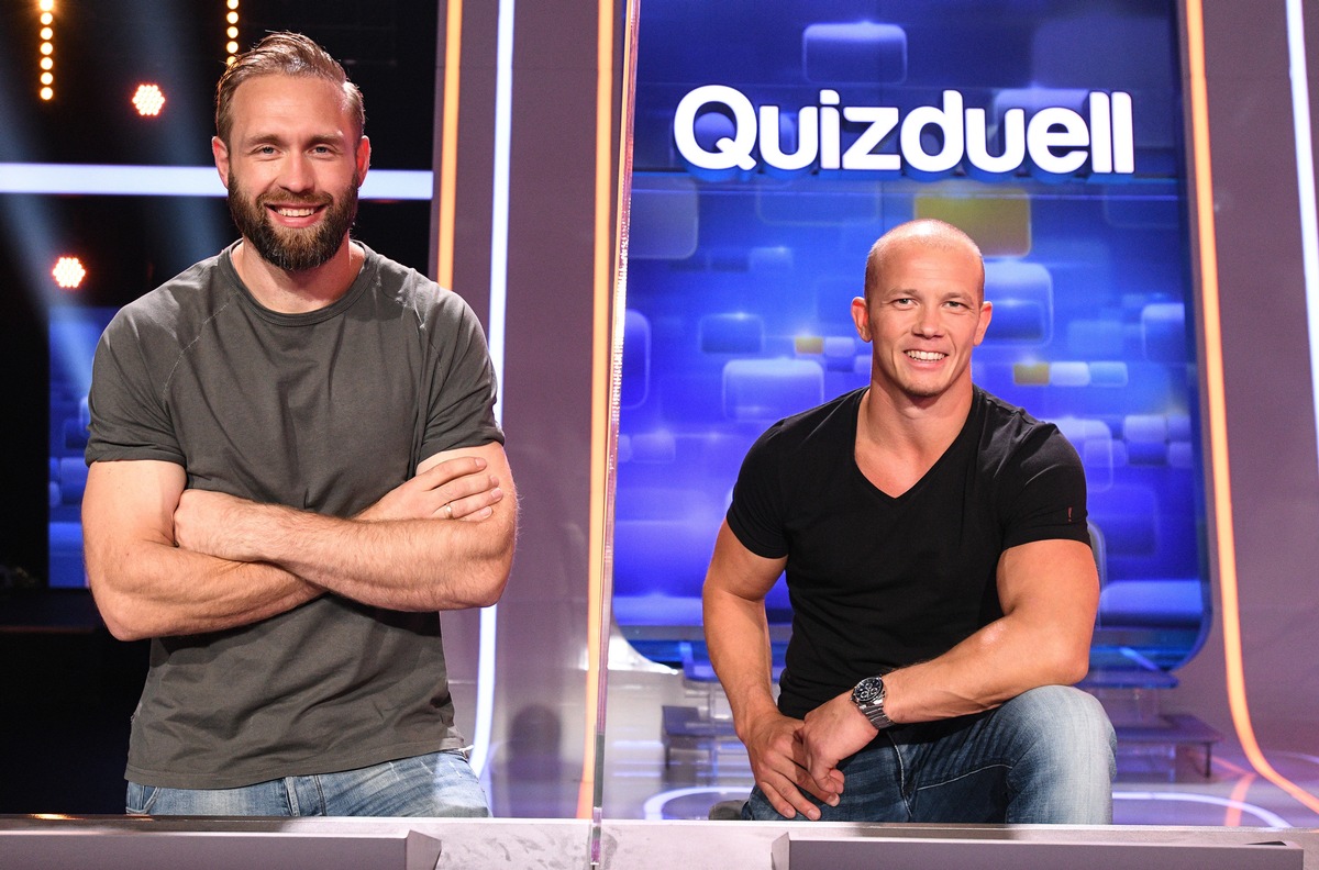 Das Erste: Olympia-Goldjungs vs. &quot;Quizduell-Olymp&quot;: Robert Harting und Fabian Hambüchen bei Jörg Pilawa am Freitag, 7. Mai 2021, 18:50 Uhr im Ersten