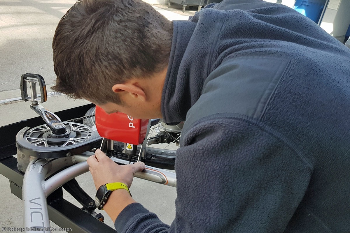 POL-MR: Landkreis Marburg Biedenkopf: Fahrradcodierung startet in neue Saison