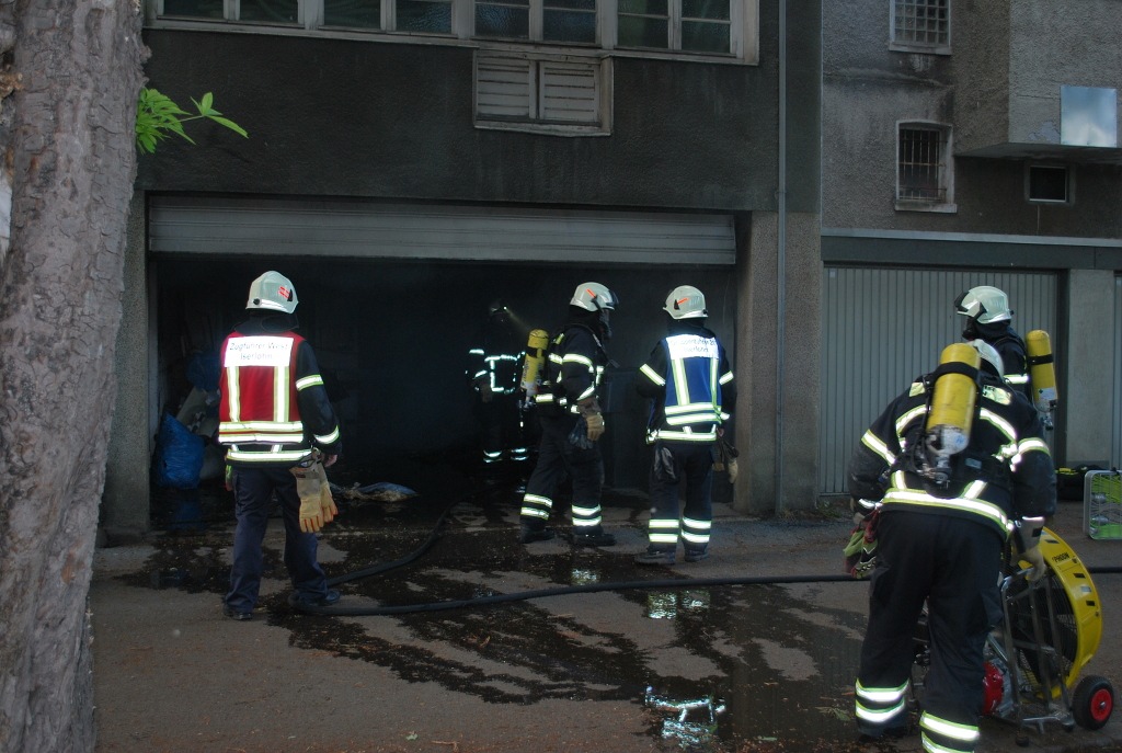 FW-MK: Garagenbrand in Letmathe