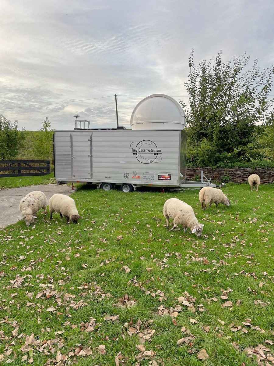 Tiny Observatorium an der Nordseeküste - helle Ideen für dunkle Nächte