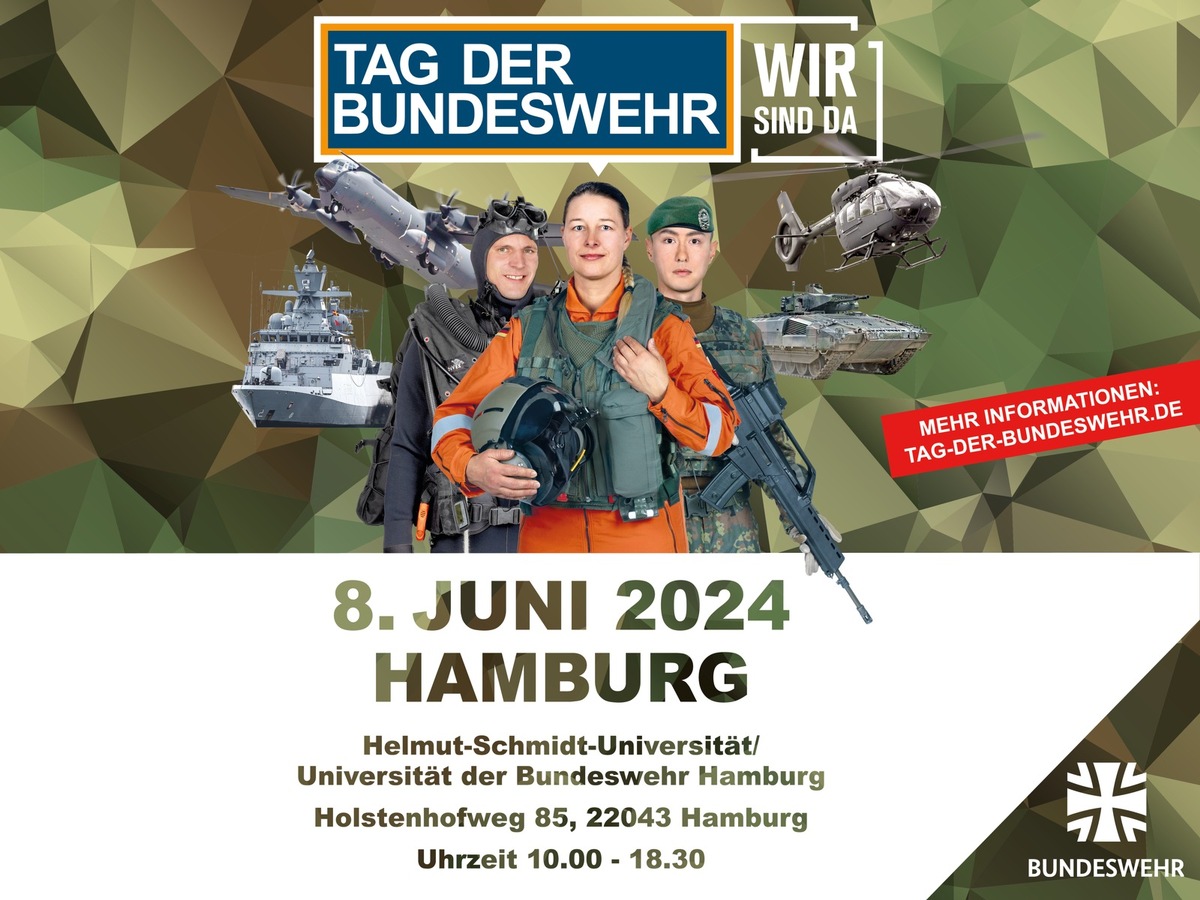 Update: 8. Juni 2024 – Tag  der Bundeswehr in Hamburg