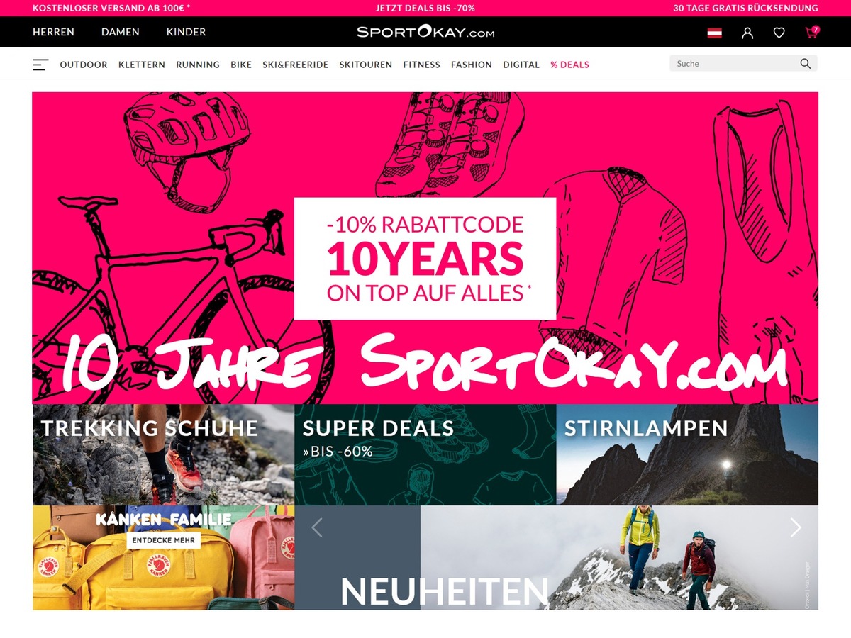 10 Jahre SportOkay.com | Von der Garage zur E-Commerce Robotic