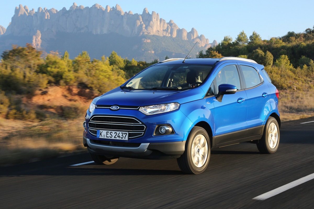 Ford EcoSport ab sofort mit vielen Detailverbesserungen (FOTO)