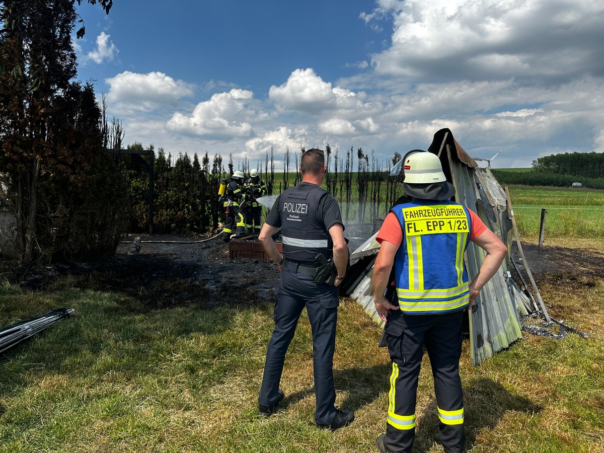 FW LK Neunkirchen: Großalarm auf dem Galgenberg