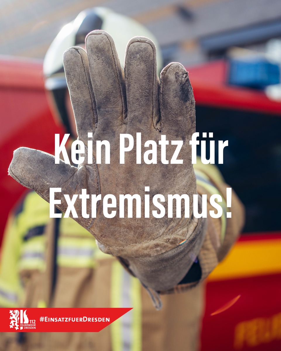 FW Dresden: Klarstellung zum Vorwurf: Rechtsextremismus bei der Feuerwehr Dresden