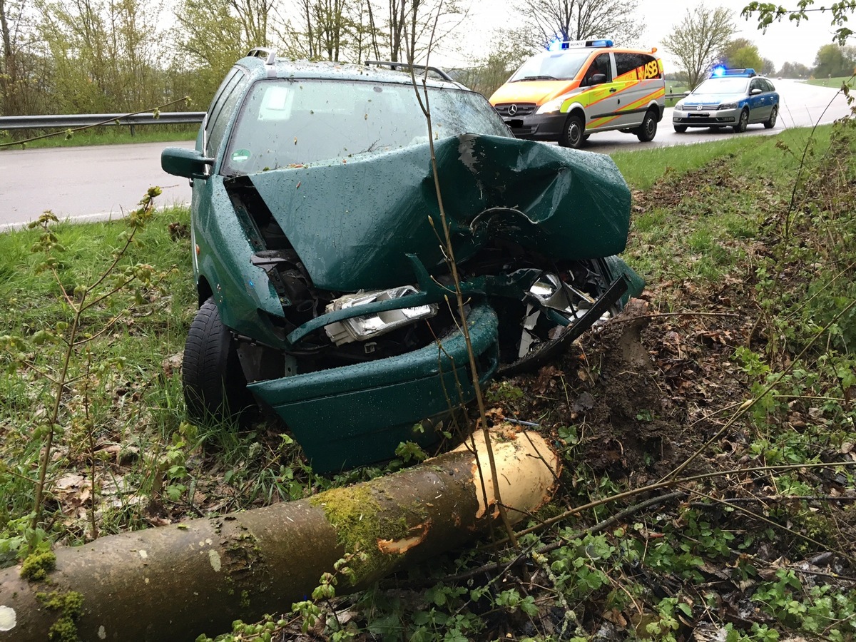 POL-PDPS: Verkehrsunfall mit Personenschaden