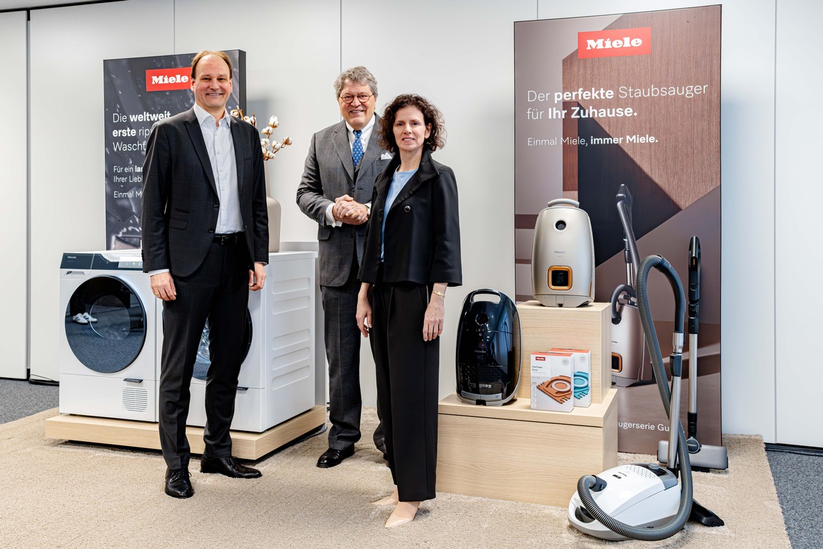 Miele konsolidiert den Wachstumskurs und geht mit Zuversicht zum Geschäftsjahr 2025