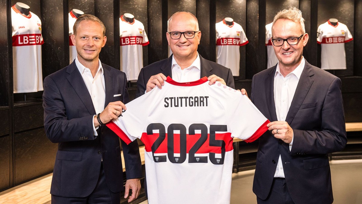 LBBW wird ab der Saison 2025/2026 Hauptsponsor der Profimannschaft des VfB Stuttgart