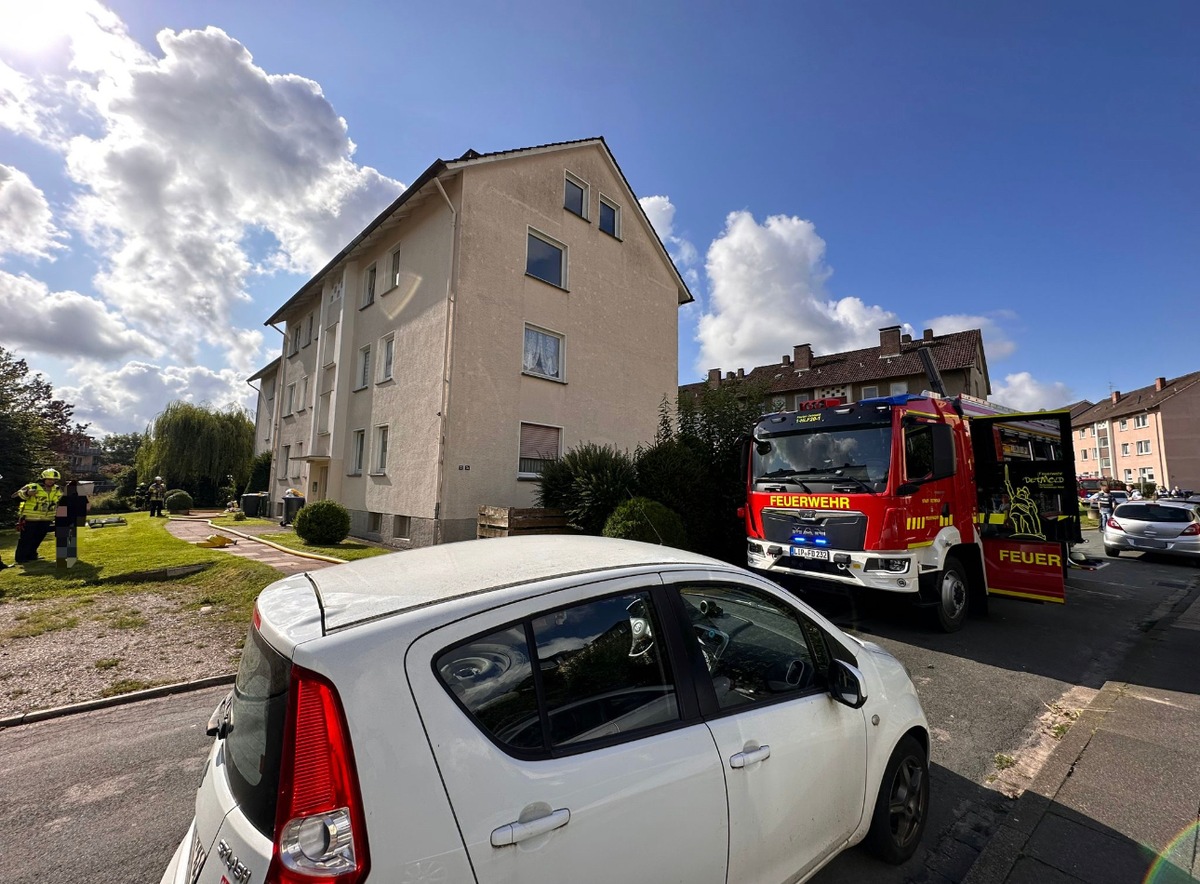 FW-DT: Feuer MiG - Wohnungsbrand in Remmighausen